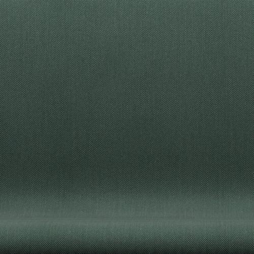 [product_category]-Fritz Hansen Swan Sofa 2 Seater, Warm Graphite/Steelcut Trio Dusty Green-Fritz Hansen-3321-STR966-WGBASE-FRI-6