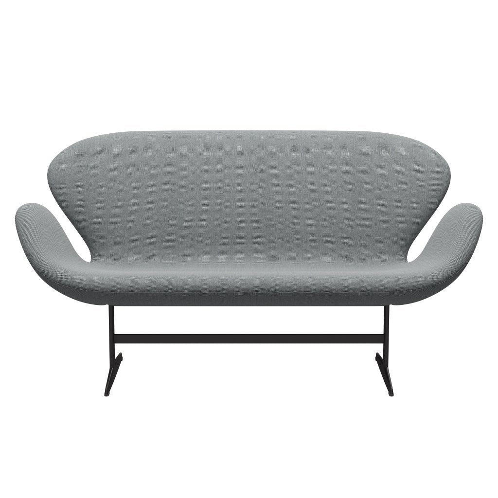 [product_category]-Fritz Hansen Swan Sofa 2 Seater, Warm Graphite/Steelcut Trio Grey-Fritz Hansen-3321-STR133-WGBASE-FRI-1