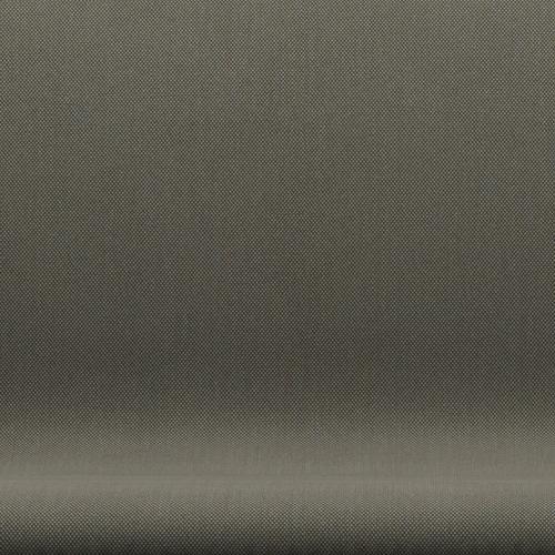 [product_category]-Fritz Hansen Swan Sofa 2 Seater, Warm Graphite/Steelcut Trio Grey/Green-Fritz Hansen-3321-STR266-WGBASE-FRI-6