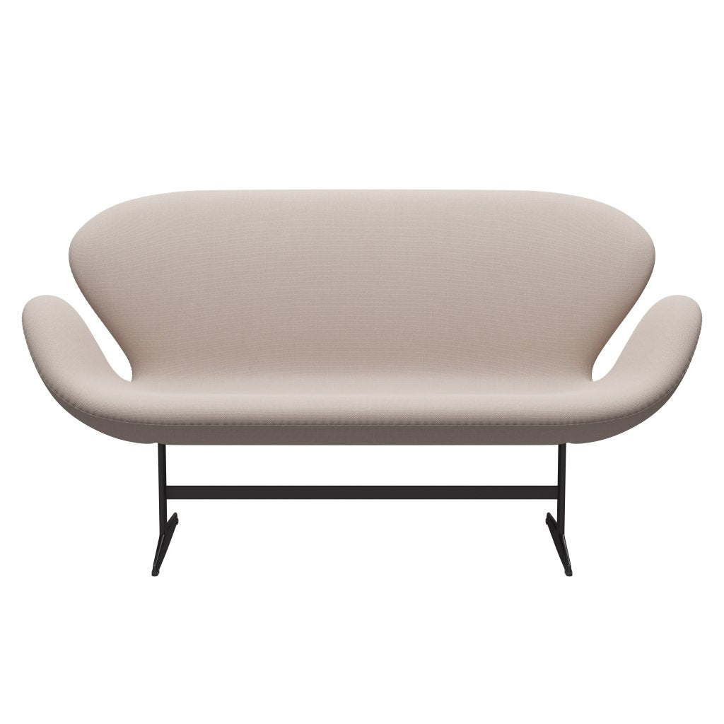 [product_category]-Fritz Hansen Swan Sofa 2 Seater, Warm Graphite/Steelcut Trio Light Beige-Fritz Hansen-3321-STR226-WGBASE-FRI-1