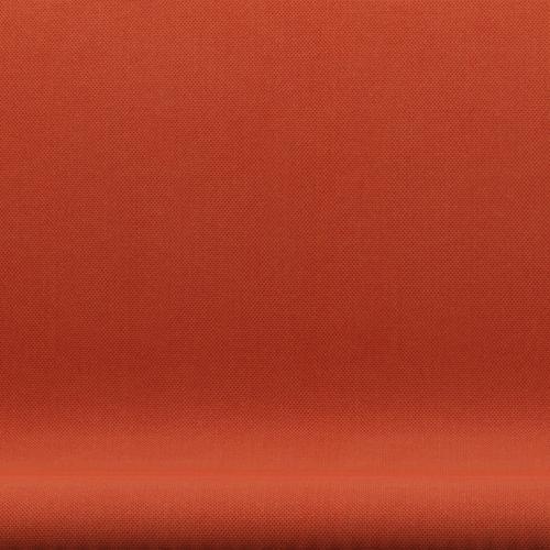 [product_category]-Fritz Hansen Swan Sofa 2 Seater, Warm Graphite/Steelcut Trio Orange-Fritz Hansen-3321-STR533-WGBASE-FRI-6
