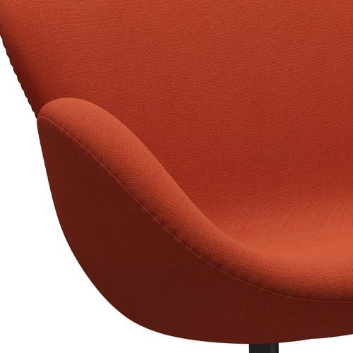 [product_category]-Fritz Hansen Swan Sofa 2 Seater, Warm Graphite/Steelcut Trio Orange-Fritz Hansen-3321-STR533-WGBASE-FRI-7