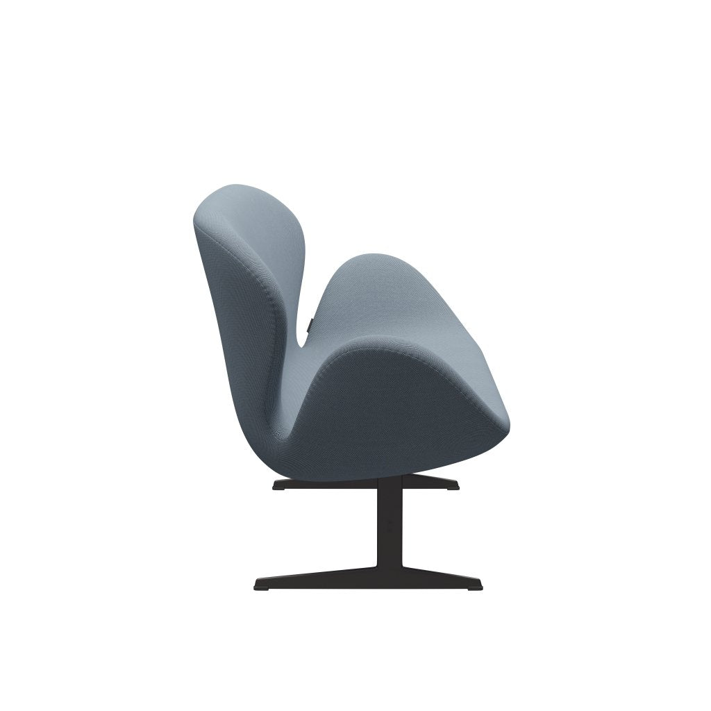[product_category]-Fritz Hansen Swan Sofa 2 Seater, Warm Graphite/Steelcut Trio Pastel Blue-Fritz Hansen-3321-STR713-WGBASE-FRI-3