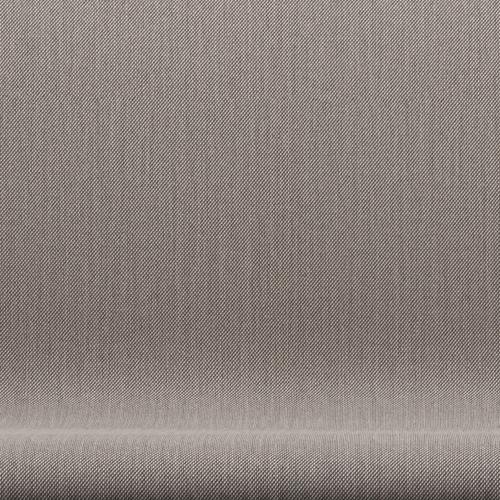 [product_category]-Fritz Hansen Swan Sofa 2 Seater, Warm Graphite/Steelcut Trio Pink/White/Black-Fritz Hansen-3321-STR616-WGBASE-FRI-6