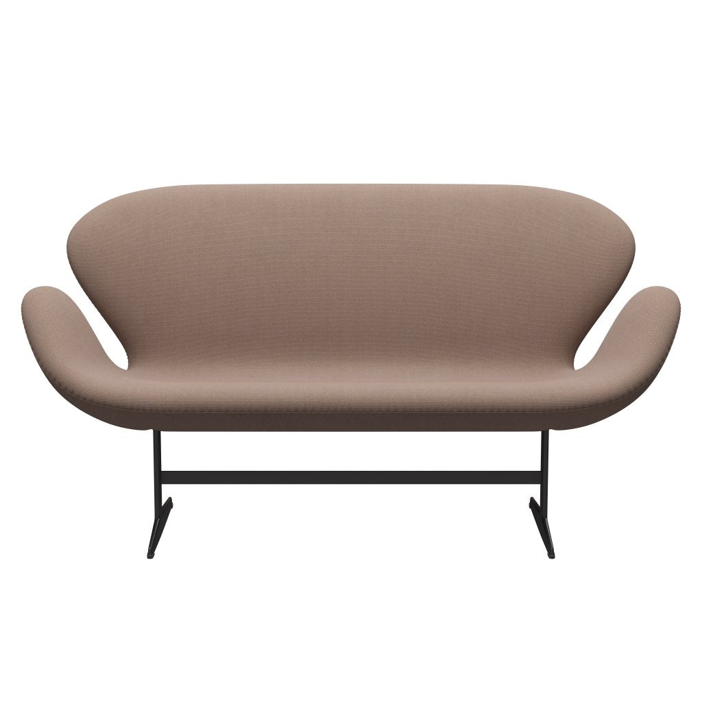 [product_category]-Fritz Hansen Swan Sofa 2 Seater, Warm Graphite/Steelcut Trio Sand Colours-Fritz Hansen-3321-STR426-WGBASE-FRI-1