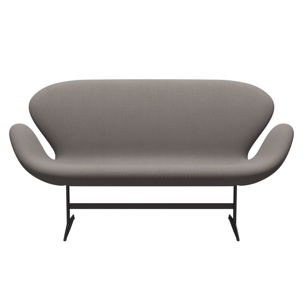[product_category]-Fritz Hansen Swan Sofa 2 Seater, Warm Graphite/Steelcut Trio Sand Dark-Fritz Hansen-3321-STR246-WGBASE-FRI-1