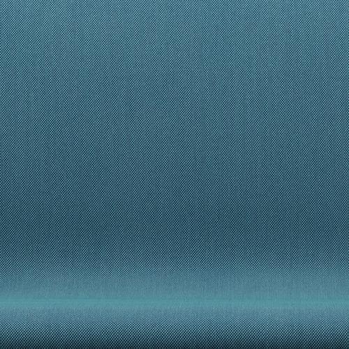[product_category]-Fritz Hansen Swan Sofa 2 Seater, Warm Graphite/Steelcut Trio Turquoise-Fritz Hansen-3321-STR983-WGBASE-FRI-6