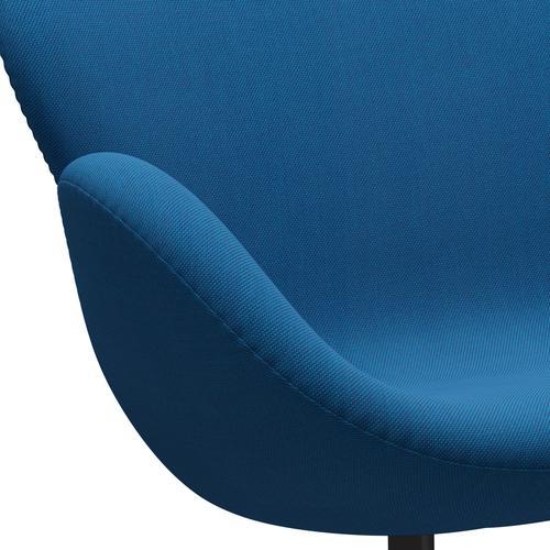 [product_category]-Fritz Hansen Swan Sofa 2 Seater, Warm Graphite/Steelcut Trio Turquoise/Blue-Fritz Hansen-3321-STR865-WGBASE-FRI-7