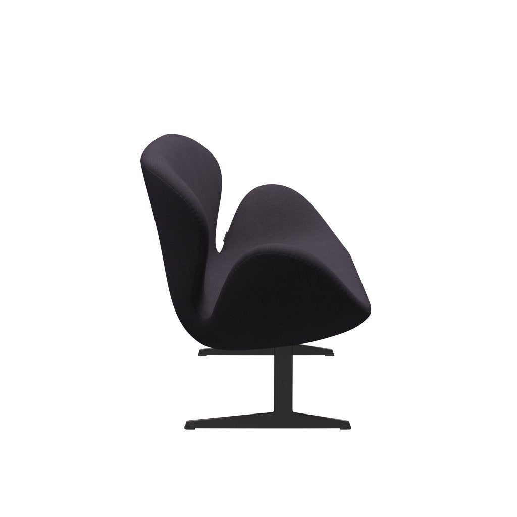 [product_category]-Fritz Hansen Swan Sofa 2 Seater, Warm Graphite/Steelcut Trio Warm Dark Blue-Fritz Hansen-3321-STR776-WGBASE-FRI-3