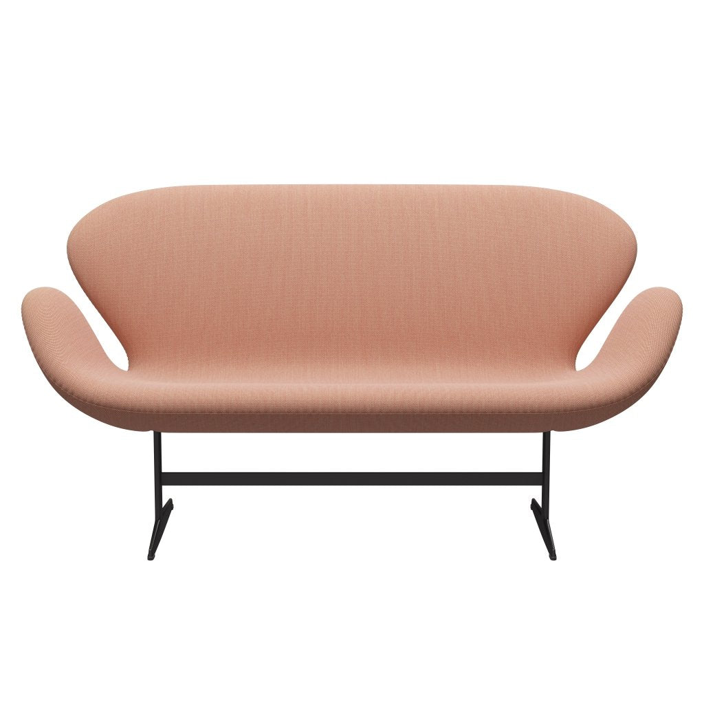 [product_category]-Fritz Hansen Swan Sofa 2 Seater, Warm Graphite/Steelcut Trio White & Red-Fritz Hansen-3321-STR515-WGBASE-FRI-1