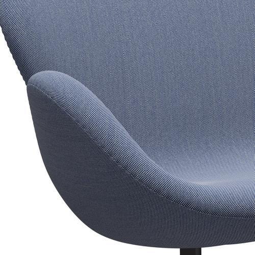 [product_category]-Fritz Hansen Swan Sofa 2 Seater, Warm Graphite/Steelcut Trio White/Blue-Fritz Hansen-3321-STR716-WGBASE-FRI-7