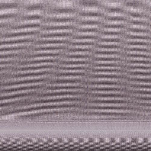 [product_category]-Fritz Hansen Swan Sofa 2 Seater, Warm Graphite/Steelcut Trio White/Violet-Fritz Hansen-3321-STR806-WGBASE-FRI-6