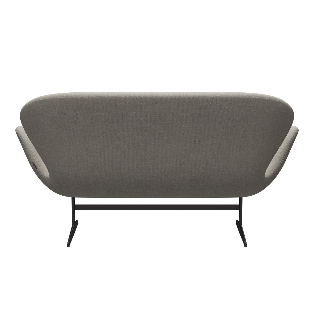 [product_category]-Fritz Hansen Swan Sofa 2 Seater, Warm Graphite/Sunniva Beige-Fritz Hansen-3321-SV717-WGBASE-FRI-4