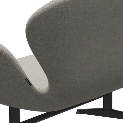 [product_category]-Fritz Hansen Swan Sofa 2 Seater, Warm Graphite/Sunniva Beige-Fritz Hansen-3321-SV717-WGBASE-FRI-5