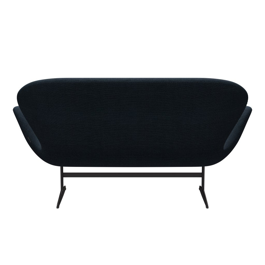 [product_category]-Fritz Hansen Swan Sofa 2 Seater, Warm Graphite/Sunniva Black/Navy-Fritz Hansen-3321-SV783-WGBASE-FRI-4