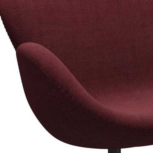 [product_category]-Fritz Hansen Swan Sofa 2 Seater, Warm Graphite/Sunniva Burgundy-Fritz Hansen-3321-SV662-WGBASE-FRI-7