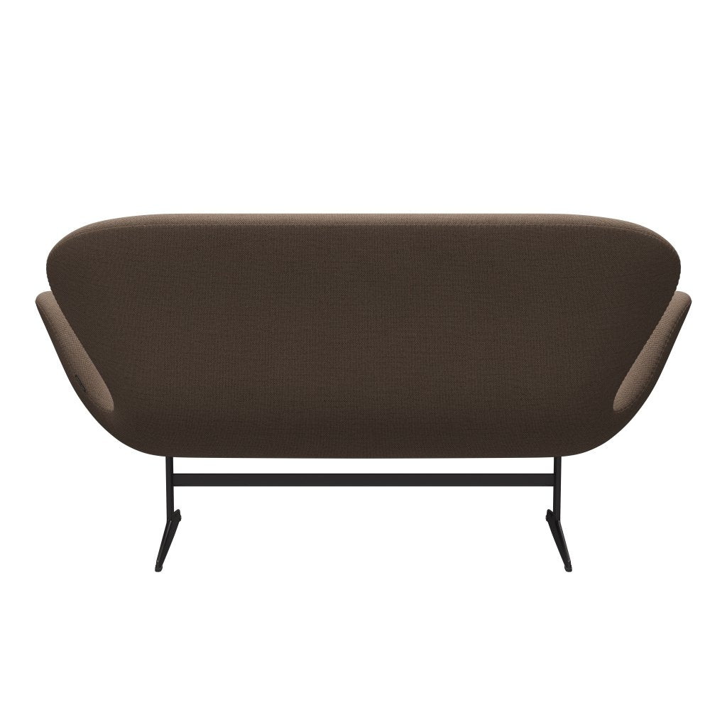 [product_category]-Fritz Hansen Swan Sofa 2 Seater, Warm Graphite/Sunniva Chocolate/Tan-Fritz Hansen-3321-SV253-WGBASE-FRI-4