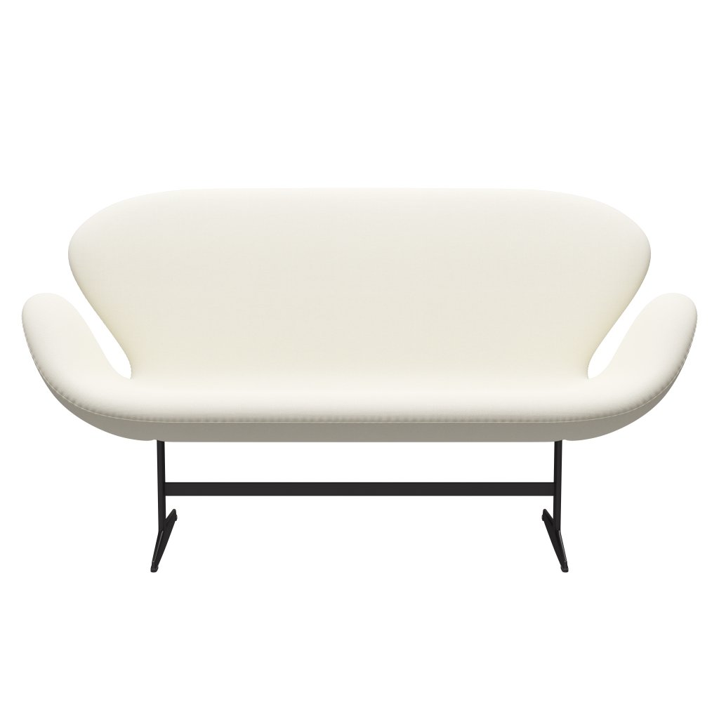 [product_category]-Fritz Hansen Swan Sofa 2 Seater, Warm Graphite/Sunniva Crème-Fritz Hansen-3321-SV113-WGBASE-FRI-1
