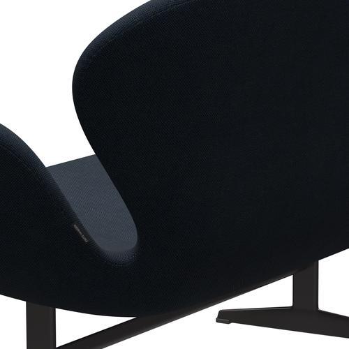 [product_category]-Fritz Hansen Swan Sofa 2 Seater, Warm Graphite/Sunniva Dark Blue-Fritz Hansen-3321-SV192-WGBASE-FRI-5