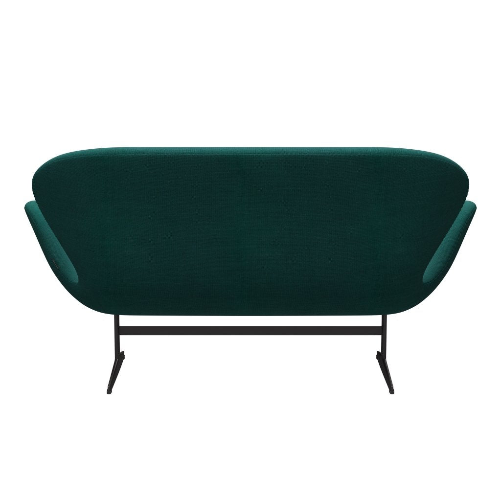 [product_category]-Fritz Hansen Swan Sofa 2 Seater, Warm Graphite/Sunniva Green-Fritz Hansen-3321-SV953-WGBASE-FRI-4