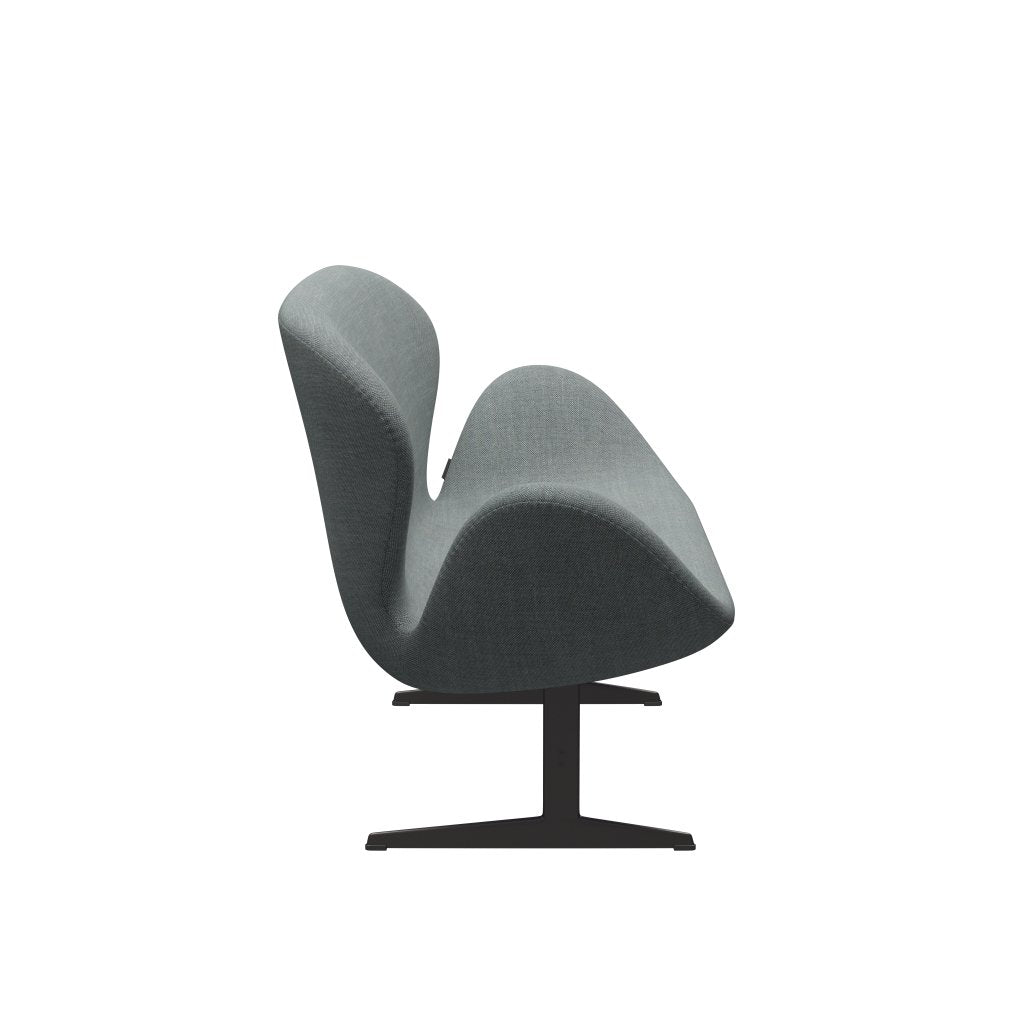 [product_category]-Fritz Hansen Swan Sofa 2 Seater, Warm Graphite/Sunniva Grey/Pale Green-Fritz Hansen-3321-SV152-WGBASE-FRI-3