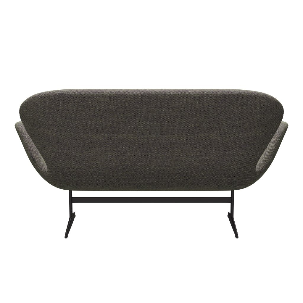 [product_category]-Fritz Hansen Swan Sofa 2 Seater, Warm Graphite/Sunniva Light Green/Violet-Fritz Hansen-3321-SV952-WGBASE-FRI-4