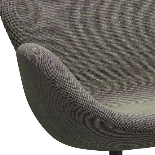 [product_category]-Fritz Hansen Swan Sofa 2 Seater, Warm Graphite/Sunniva Light Green/Violet-Fritz Hansen-3321-SV952-WGBASE-FRI-7