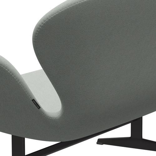 [product_category]-Fritz Hansen Swan Sofa 2 Seater, Warm Graphite/Sunniva Mint Green-Fritz Hansen-3321-SV132-WGBASE-FRI-5