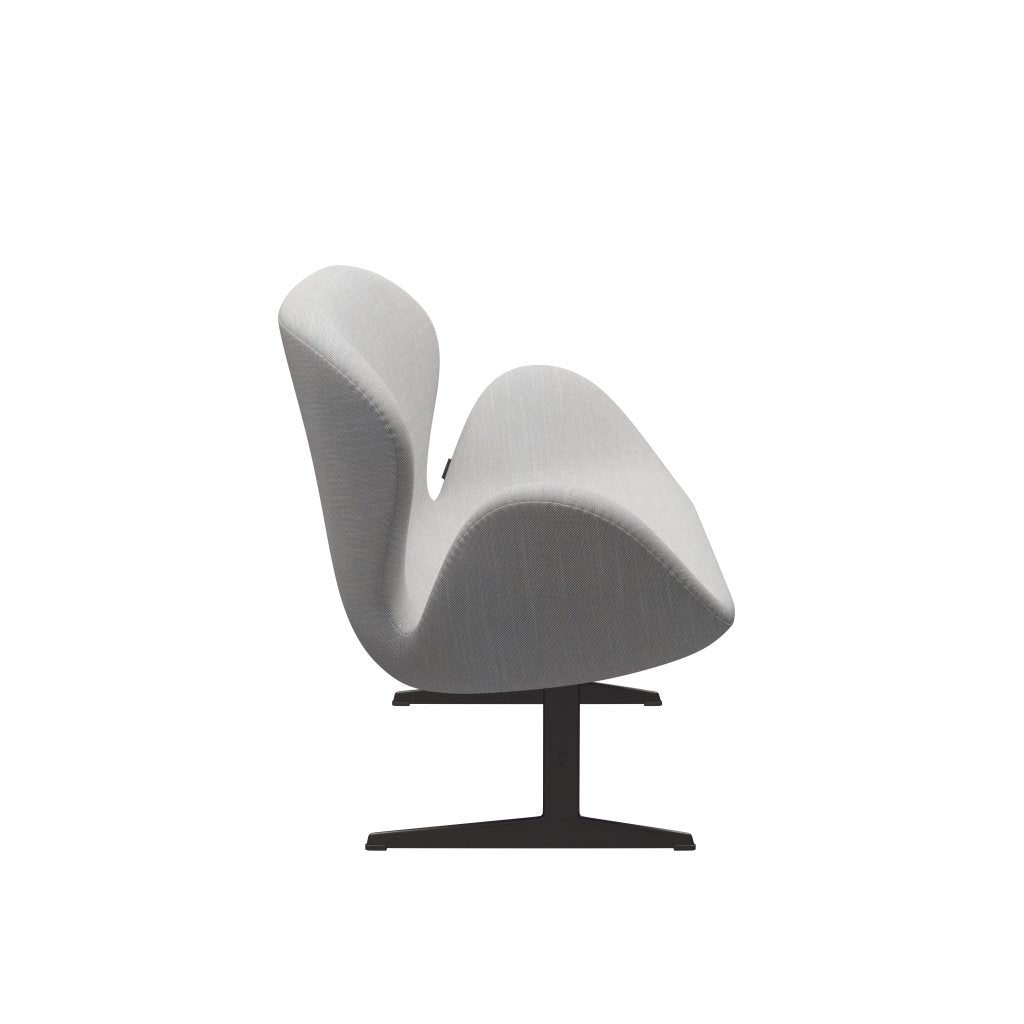 [product_category]-Fritz Hansen Swan Sofa 2 Seater, Warm Graphite/Sunniva Natural/Light Grey-Fritz Hansen-3321-SV713-WGBASE-FRI-3
