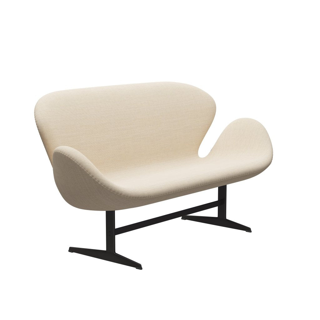 [product_category]-Fritz Hansen Swan Sofa 2 Seater, Warm Graphite/Sunniva Sand-Fritz Hansen-3321-SV811-WGBASE-FRI-2