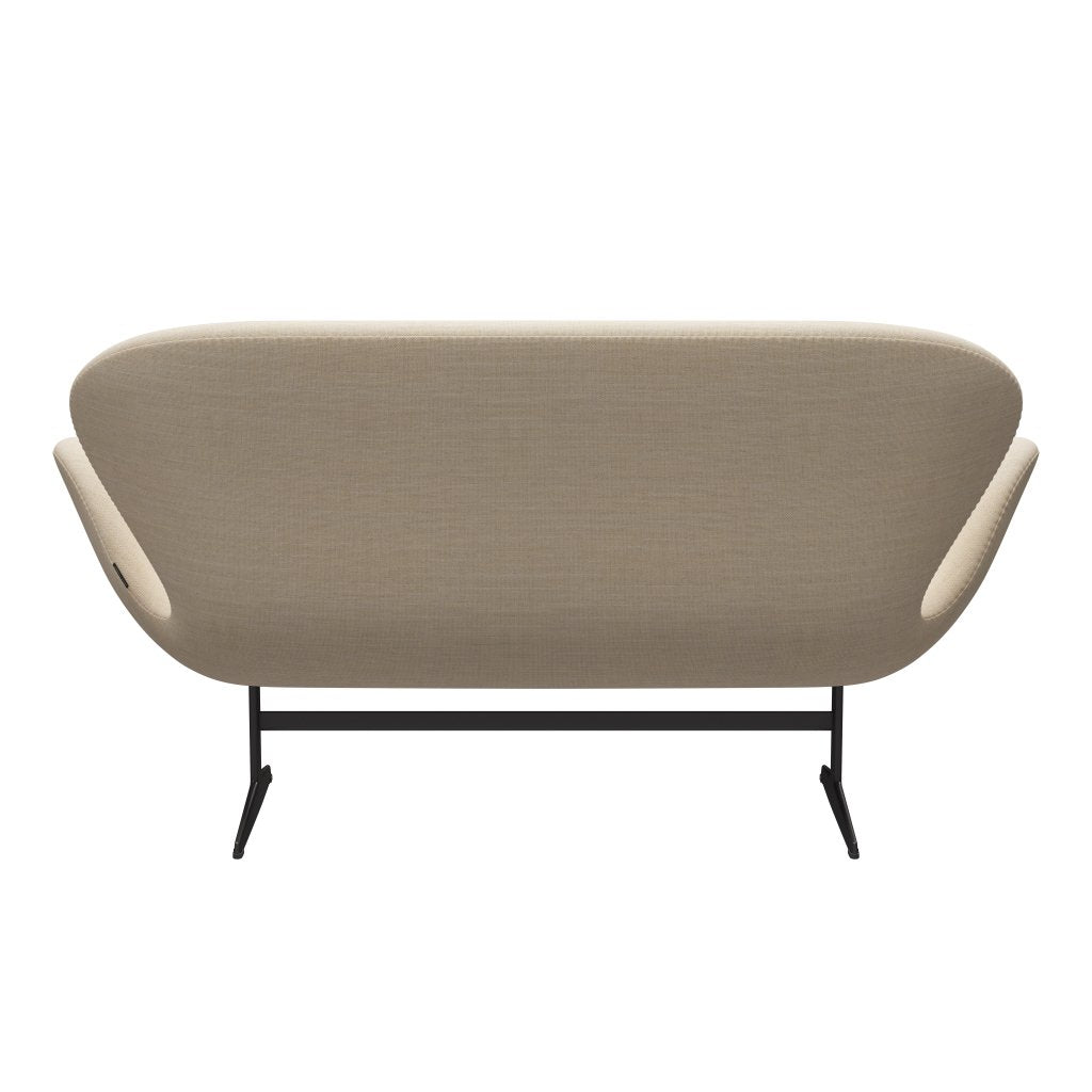 [product_category]-Fritz Hansen Swan Sofa 2 Seater, Warm Graphite/Sunniva Sand-Fritz Hansen-3321-SV811-WGBASE-FRI-4