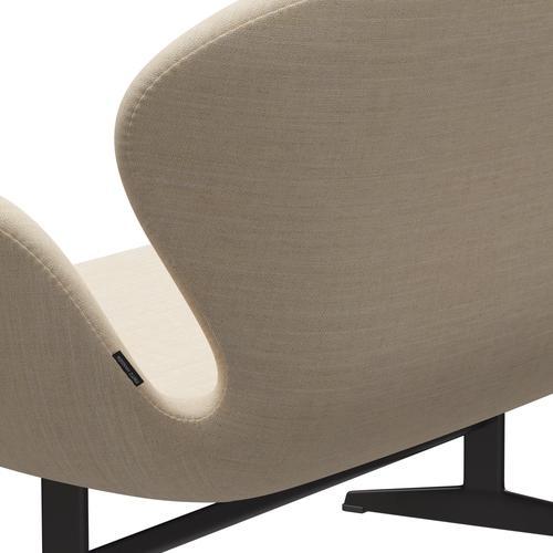[product_category]-Fritz Hansen Swan Sofa 2 Seater, Warm Graphite/Sunniva Sand-Fritz Hansen-3321-SV811-WGBASE-FRI-5