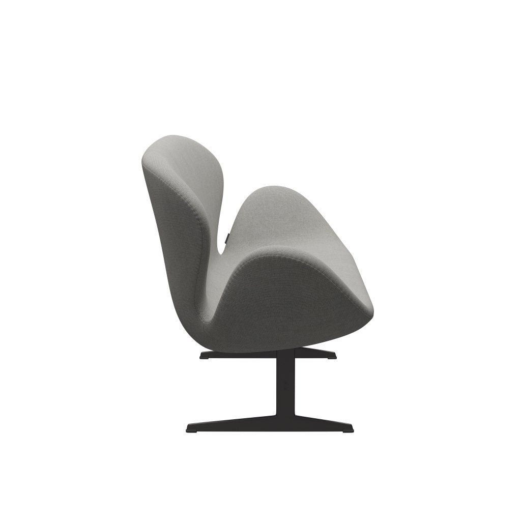 [product_category]-Fritz Hansen Swan Sofa 2 Seater, Warm Graphite/Sunniva Sand/Light Grey-Fritz Hansen-3321-SV153-WGBASE-FRI-3