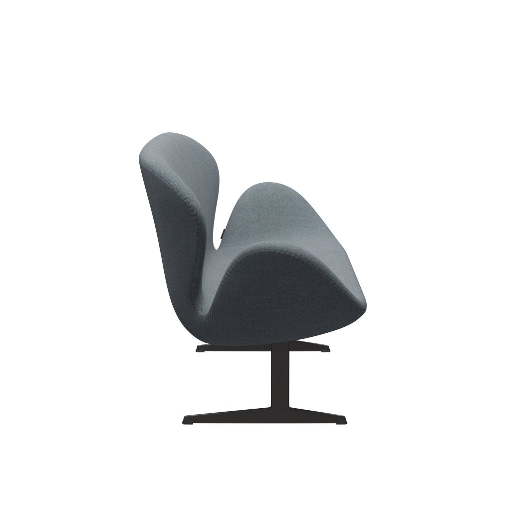 [product_category]-Fritz Hansen Swan Sofa 2 Seater, Warm Graphite/Sunniva Soft Blue-Fritz Hansen-3321-SV752-WGBASE-FRI-3