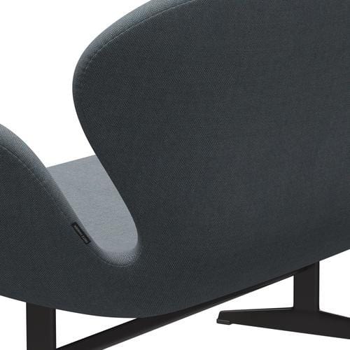 [product_category]-Fritz Hansen Swan Sofa 2 Seater, Warm Graphite/Sunniva Soft Blue-Fritz Hansen-3321-SV752-WGBASE-FRI-5