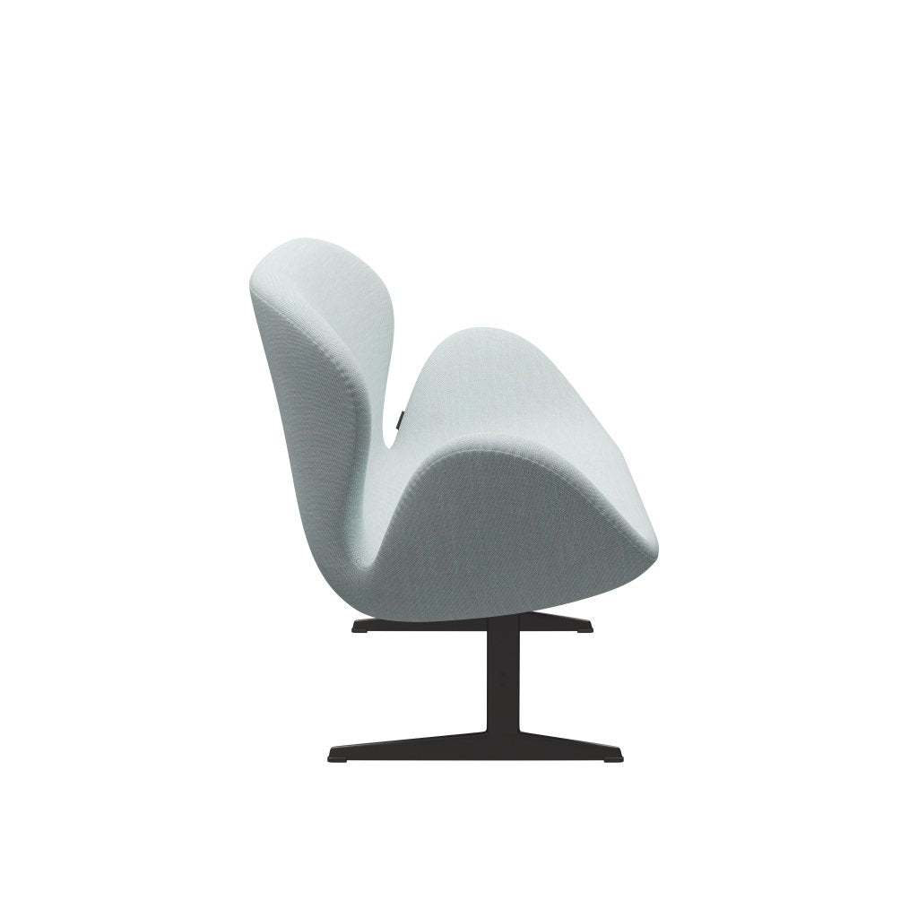 [product_category]-Fritz Hansen Swan Sofa 2 Seater, Warm Graphite/Sunniva White/Light Blue-Fritz Hansen-3321-SV723-WGBASE-FRI-3