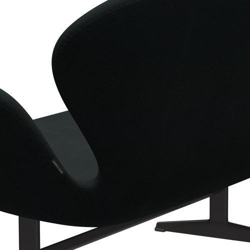 [product_category]-Fritz Hansen Swan Sofa 2 Seater, Warm Graphite/Tonus Black-Fritz Hansen-3321-TON128-WGBASE-FRI-5