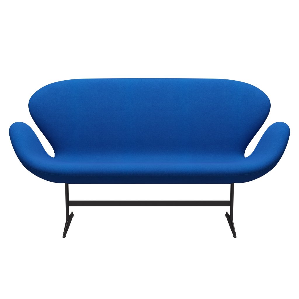 [product_category]-Fritz Hansen Swan Sofa 2 Seater, Warm Graphite/Tonus Blue-Fritz Hansen-3321-TON129-WGBASE-FRI-1