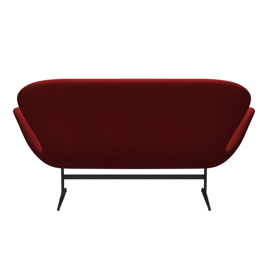 [product_category]-Fritz Hansen Swan Sofa 2 Seater, Warm Graphite/Tonus Burnt Red-Fritz Hansen-3321-TON207-WGBASE-FRI-4