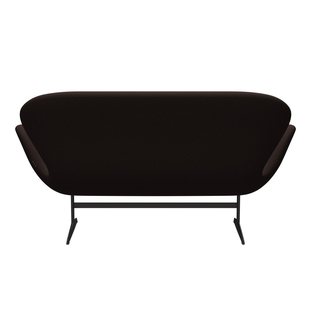 [product_category]-Fritz Hansen Swan Sofa 2 Seater, Warm Graphite/Tonus Dark Brown-Fritz Hansen-3321-TON394-WGBASE-FRI-4