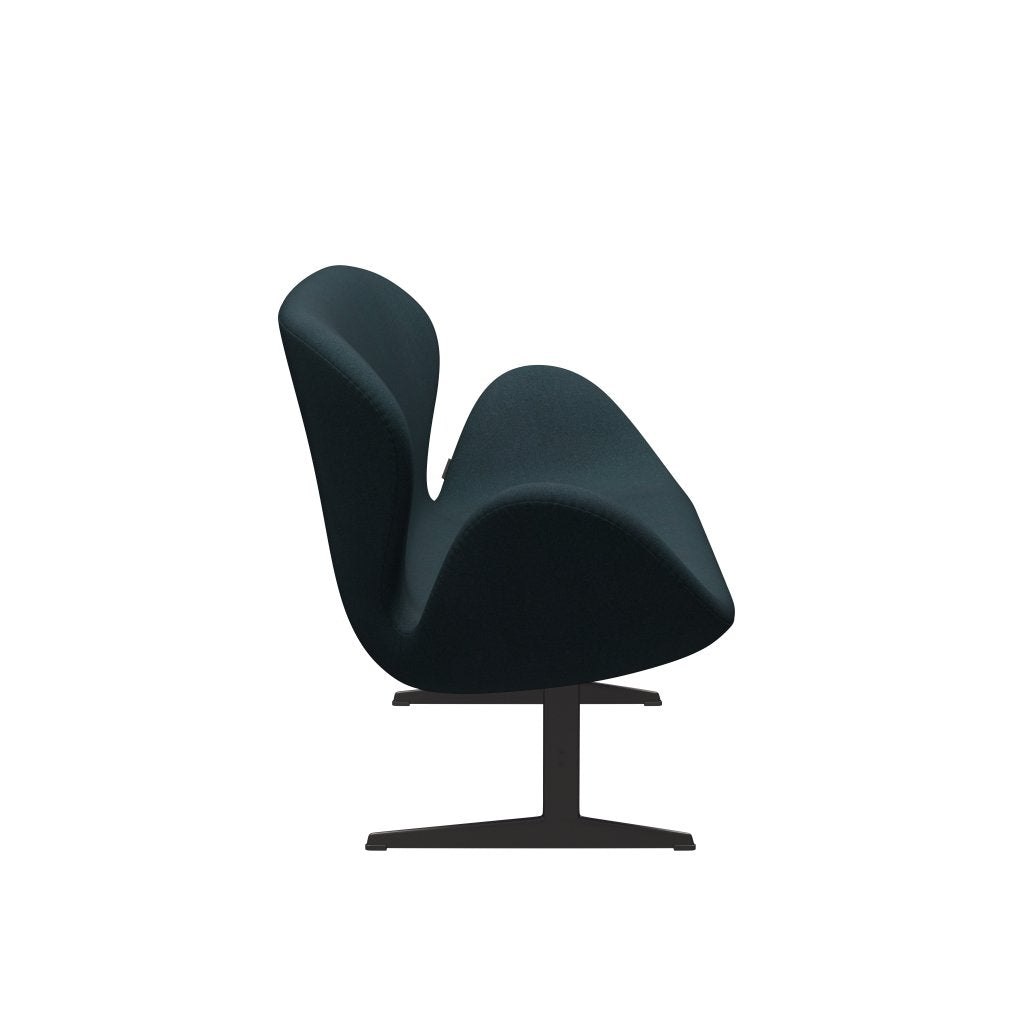[product_category]-Fritz Hansen Swan Sofa 2 Seater, Warm Graphite/Tonus Dark Green-Fritz Hansen-3321-TON619-WGBASE-FRI-3