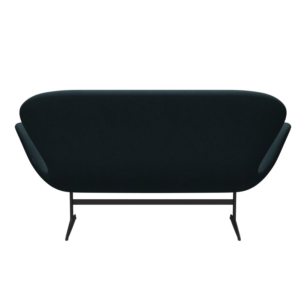 [product_category]-Fritz Hansen Swan Sofa 2 Seater, Warm Graphite/Tonus Dark Green-Fritz Hansen-3321-TON619-WGBASE-FRI-4