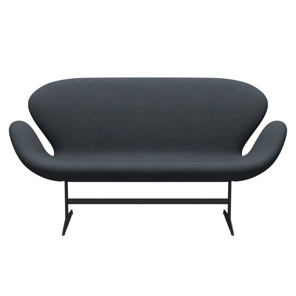 [product_category]-Fritz Hansen Swan Sofa 2 Seater, Warm Graphite/Tonus Dark Grey-Fritz Hansen-3321-TON615-WGBASE-FRI-1