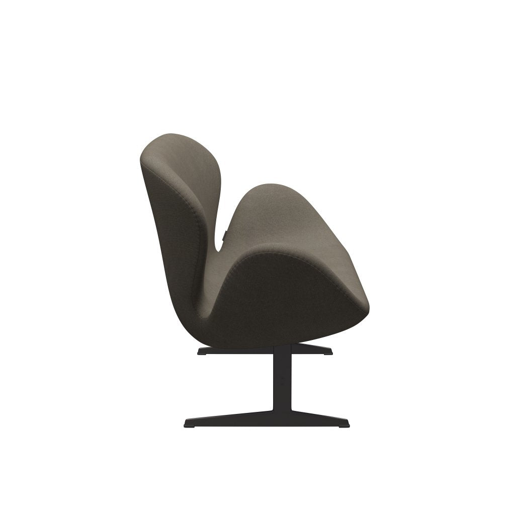 [product_category]-Fritz Hansen Swan Sofa 2 Seater, Warm Graphite/Tonus Dusty Brown-Fritz Hansen-3321-TON613-WGBASE-FRI-3