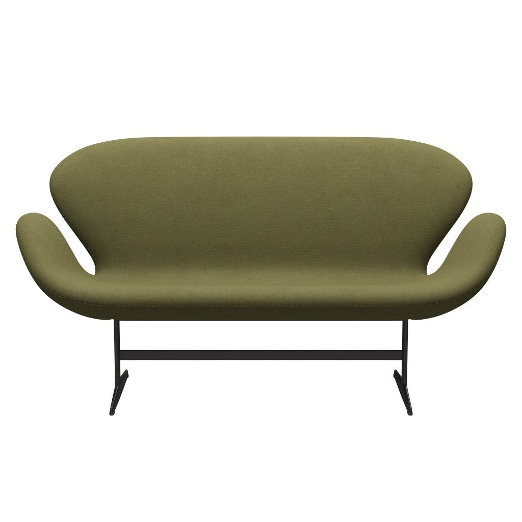 [product_category]-Fritz Hansen Swan Sofa 2 Seater, Warm Graphite/Tonus Dusty Green-Fritz Hansen-3321-TON964-WGBASE-FRI-1