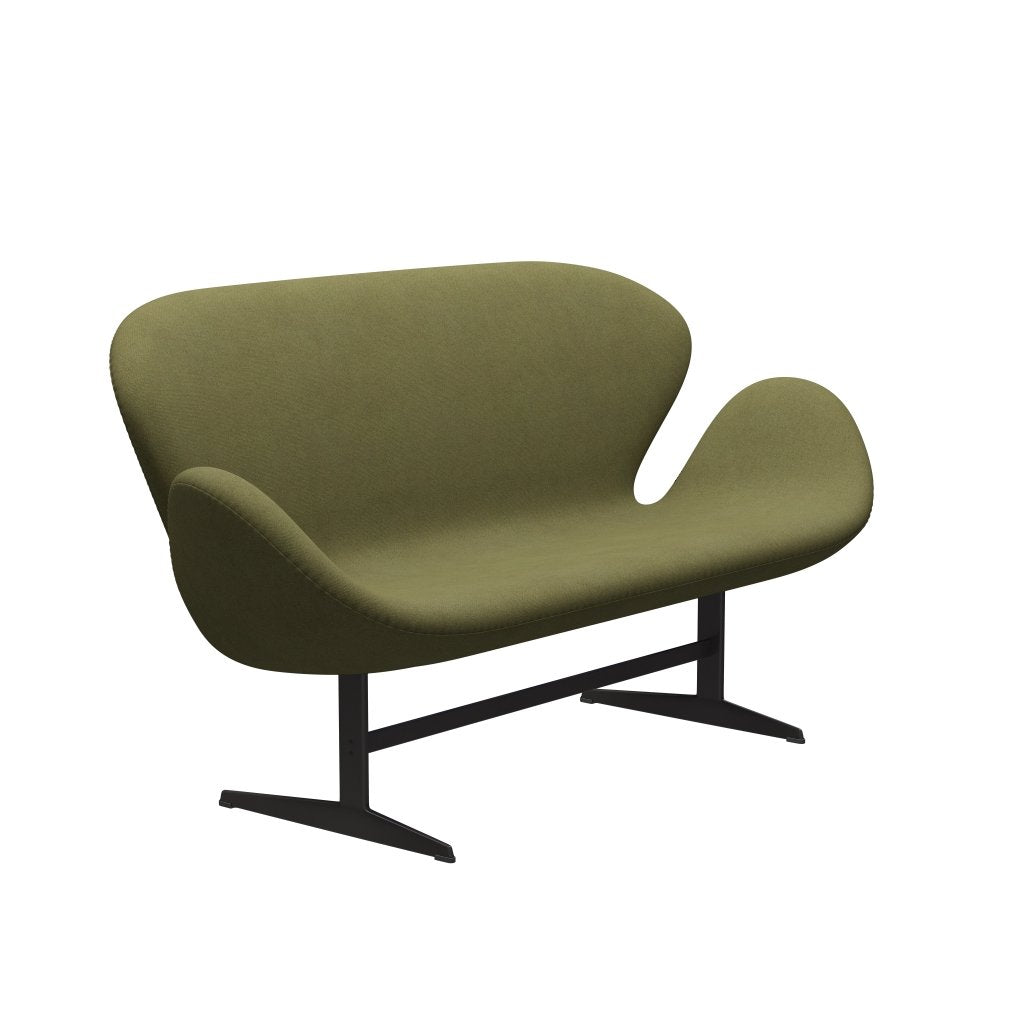 [product_category]-Fritz Hansen Swan Sofa 2 Seater, Warm Graphite/Tonus Dusty Green-Fritz Hansen-3321-TON964-WGBASE-FRI-2