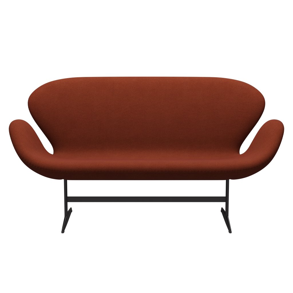 [product_category]-Fritz Hansen Swan Sofa 2 Seater, Warm Graphite/Tonus Grate-Fritz Hansen-3321-TON474-WGBASE-FRI-1