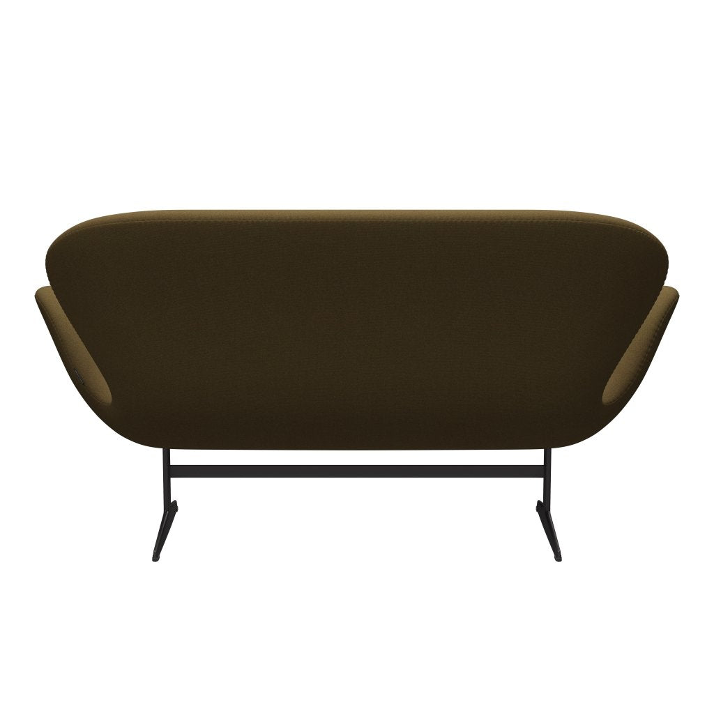 [product_category]-Fritz Hansen Swan Sofa 2 Seater, Warm Graphite/Tonus Khaki Green-Fritz Hansen-3321-TON974-WGBASE-FRI-4