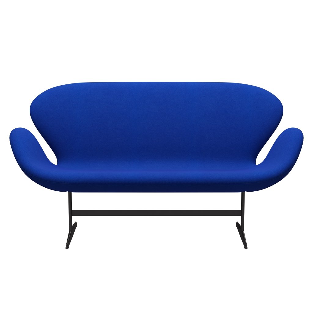 [product_category]-Fritz Hansen Swan Sofa 2 Seater, Warm Graphite/Tonus Light Blue-Fritz Hansen-3321-TON631-WGBASE-FRI-1