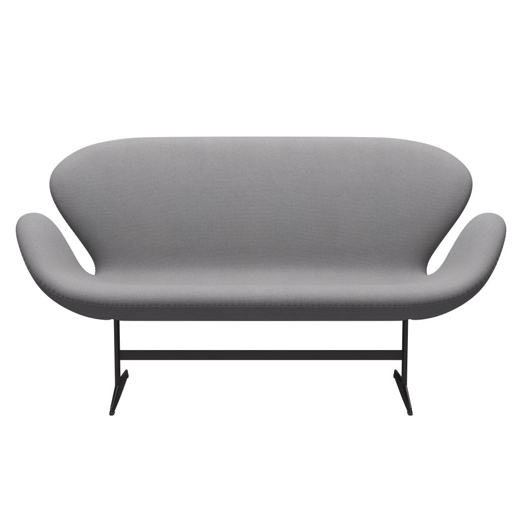 [product_category]-Fritz Hansen Swan Sofa 2 Seater, Warm Graphite/Tonus Light Grey-Fritz Hansen-3321-TON216-WGBASE-FRI-1